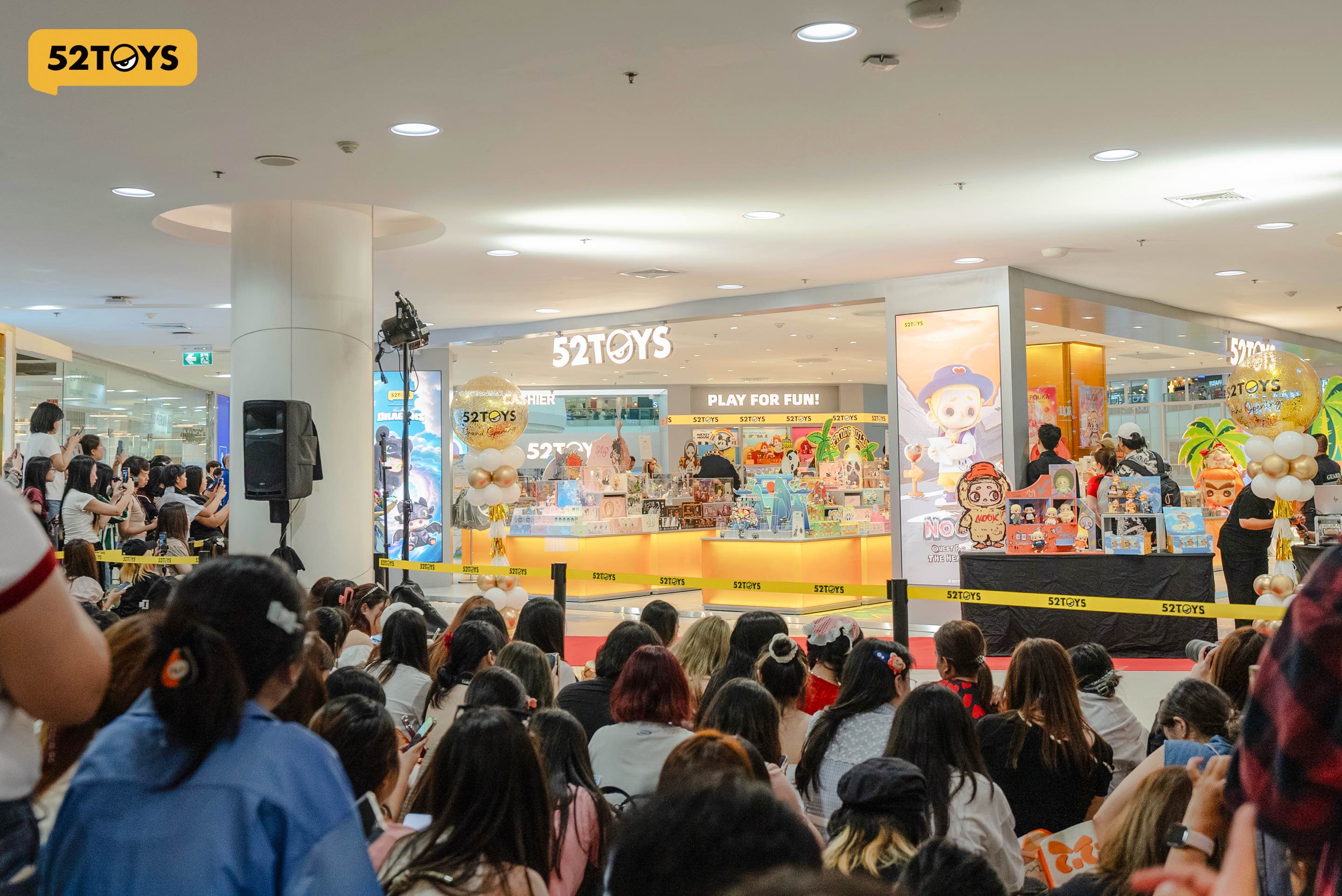 52TOYS grandly opens its seventh brand store in Thailand.
